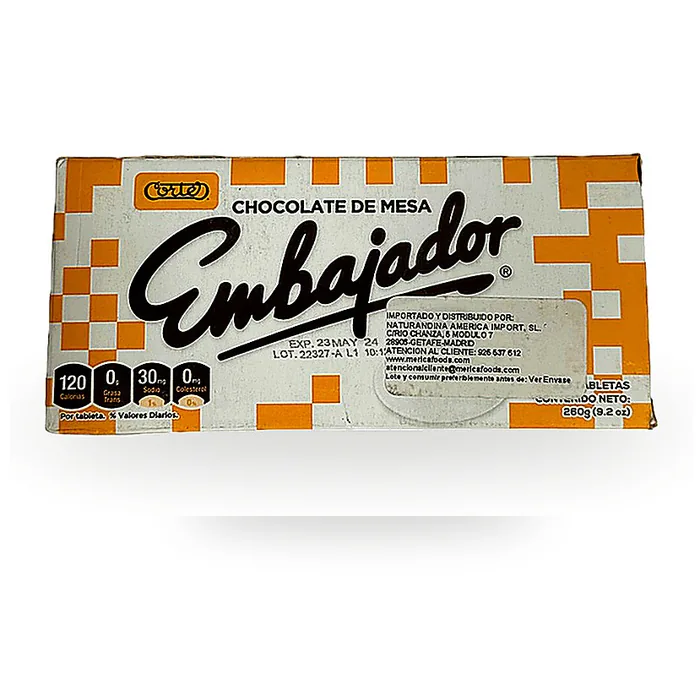 Chocolate de Mesa Embajador