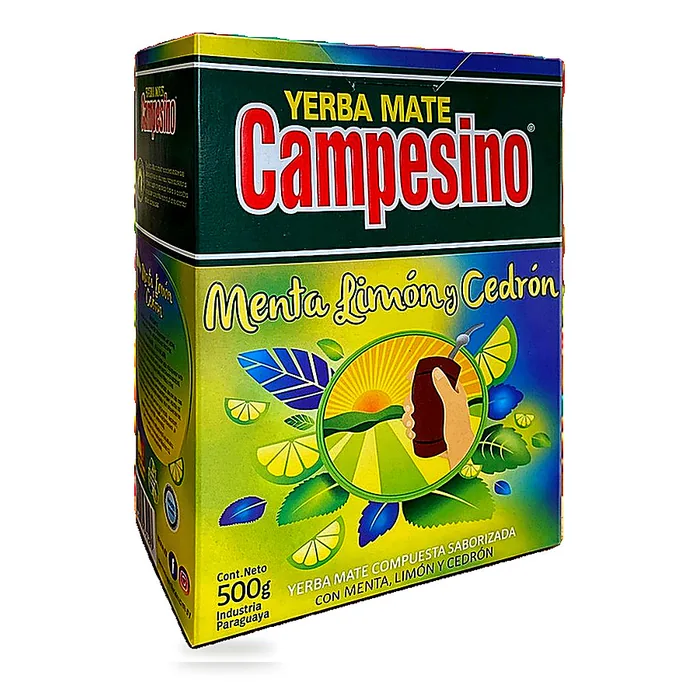 Yerba Mate Campesino Limón y Cedrón