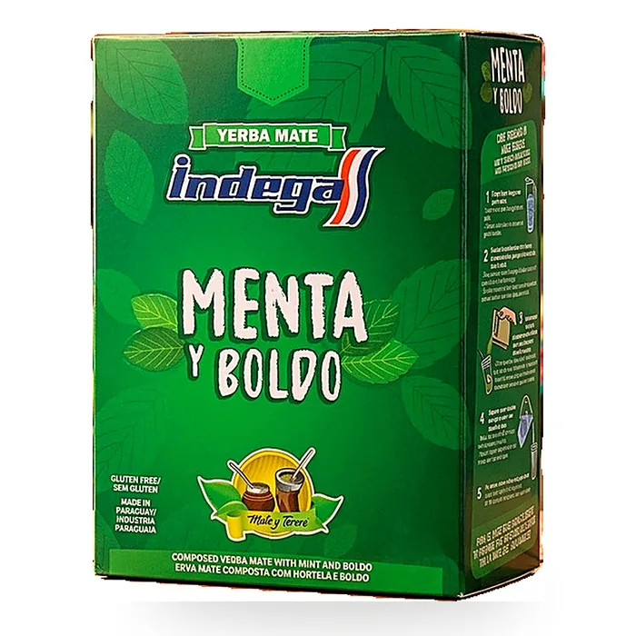 Yerba Mate Indega Menta Boldo