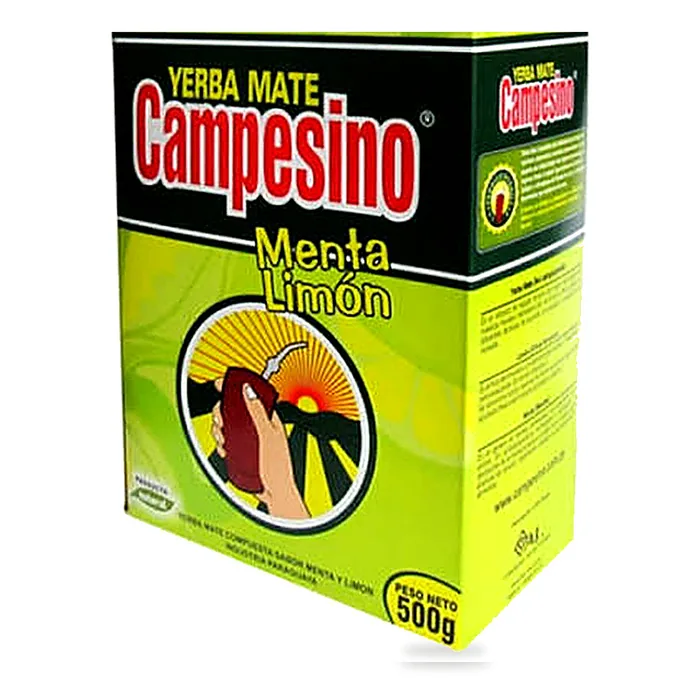 Yerba Mate Campesino Menta Limón