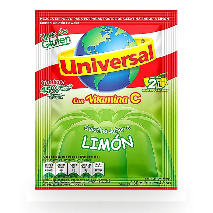 Gelatina de Lime Universal
