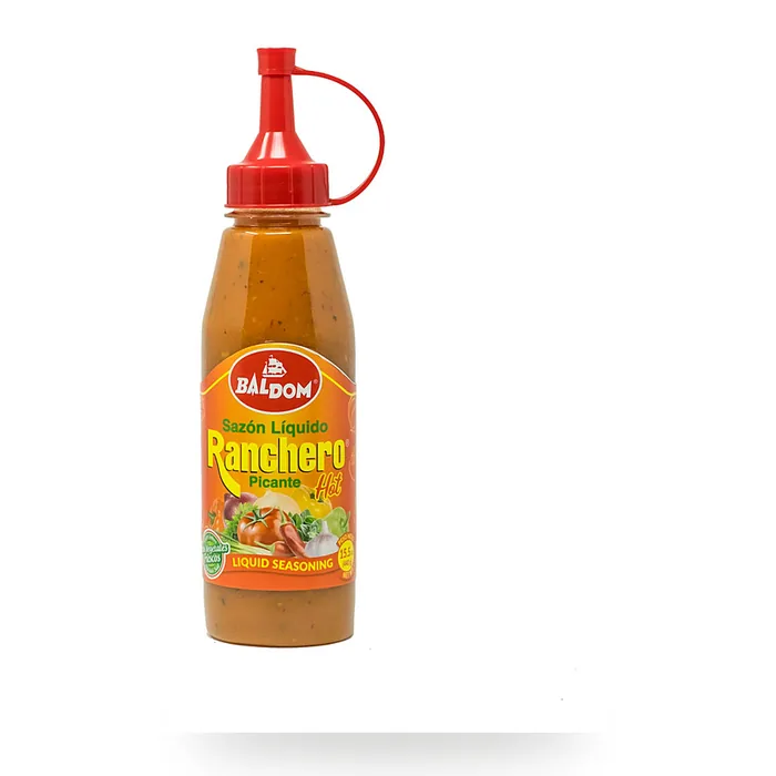 Sazón Ranchero Líquido Picante Baldom