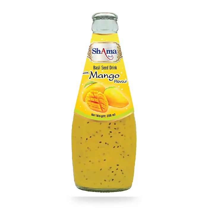 Shama Basil Seed Drink Mango